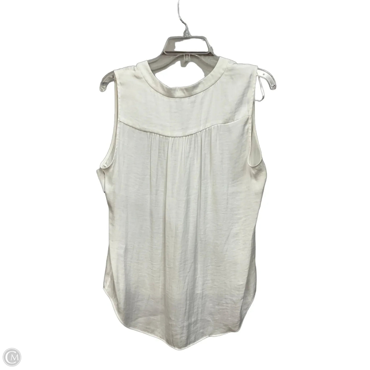 Top Sleeveless By Vince Camuto In White, Size: M