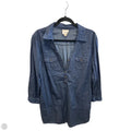 Dress Casual Short By Eci In Blue Denim, Size: Xl