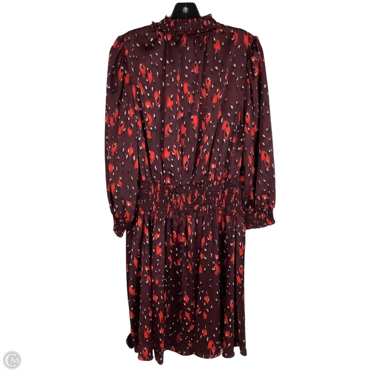Dress Designer By Karl Lagerfeld In Maroon, Size: 14