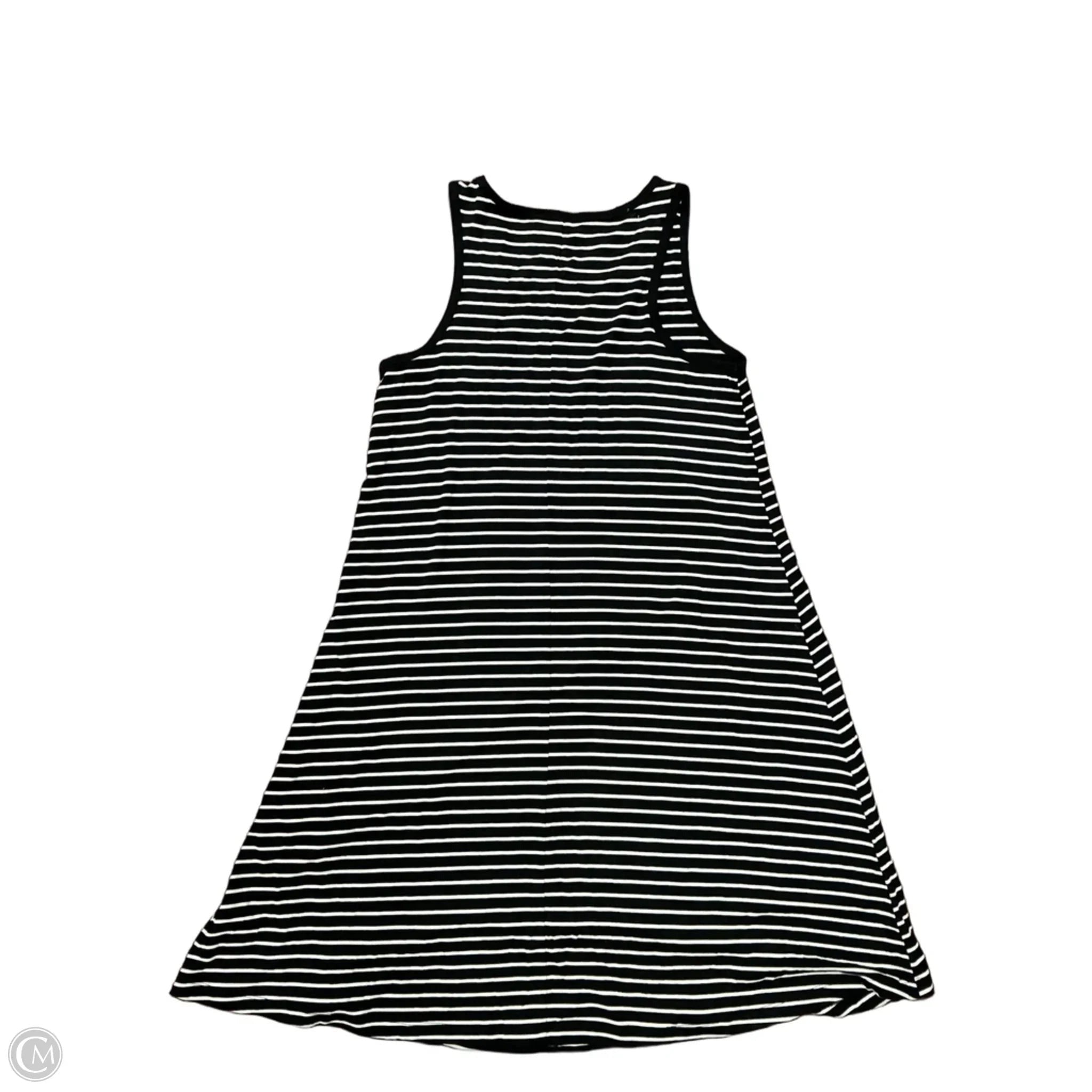 Dress Casual Midi By A New Day In Striped Pattern, Size: S