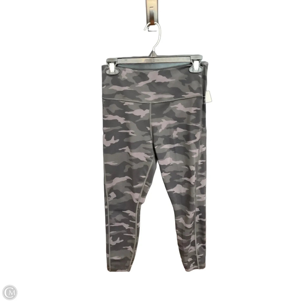 Athletic Leggings By Athleta In Camouflage Print, Size: M