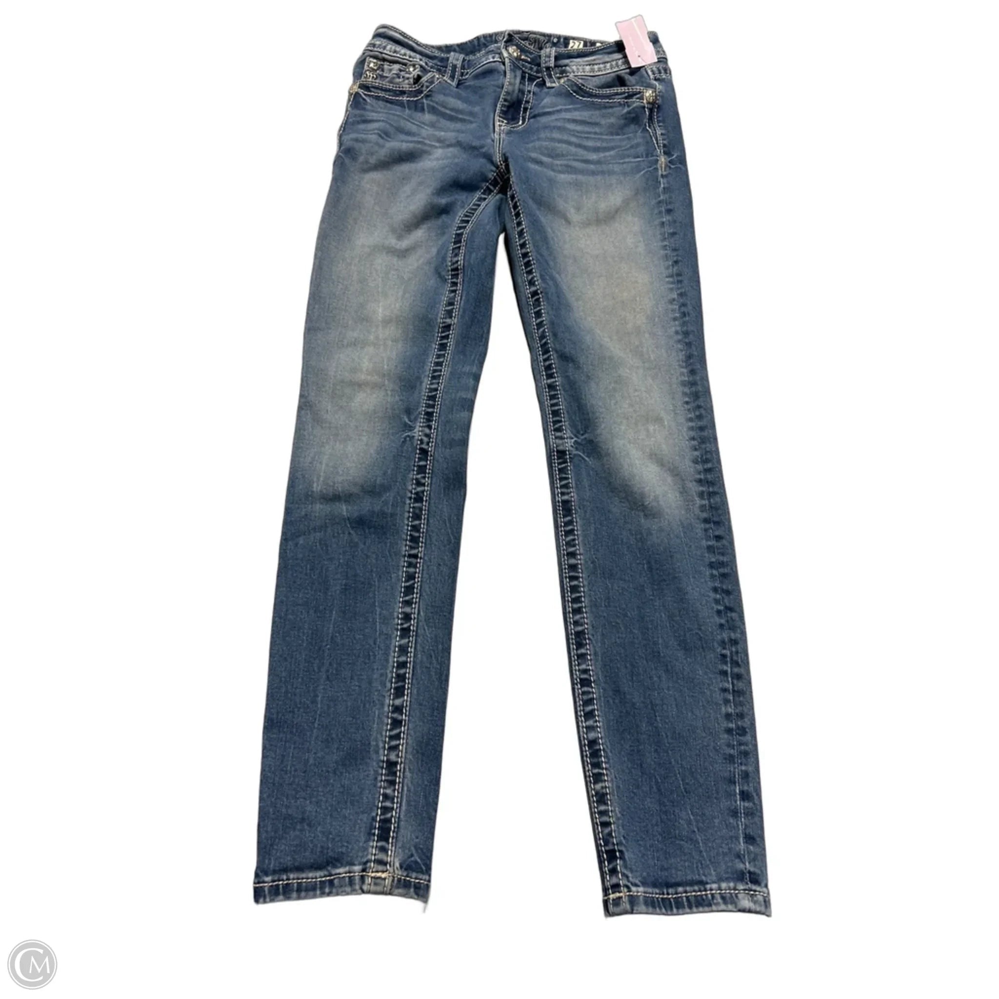 Jeans Straight By Miss Me, Size: 4