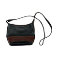 Crossbody Leather By Brighton In Black & Brown, Size:Small