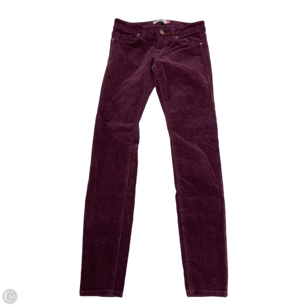 Pants Corduroy By Cabi In Purple, Size: 2