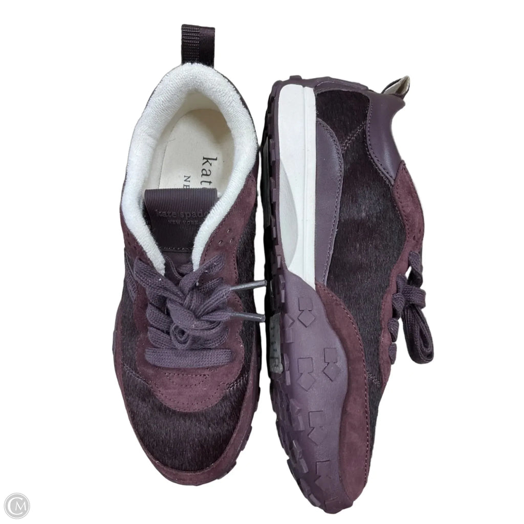 Shoes Designer By Kate Spade In Maroon, Size: 8