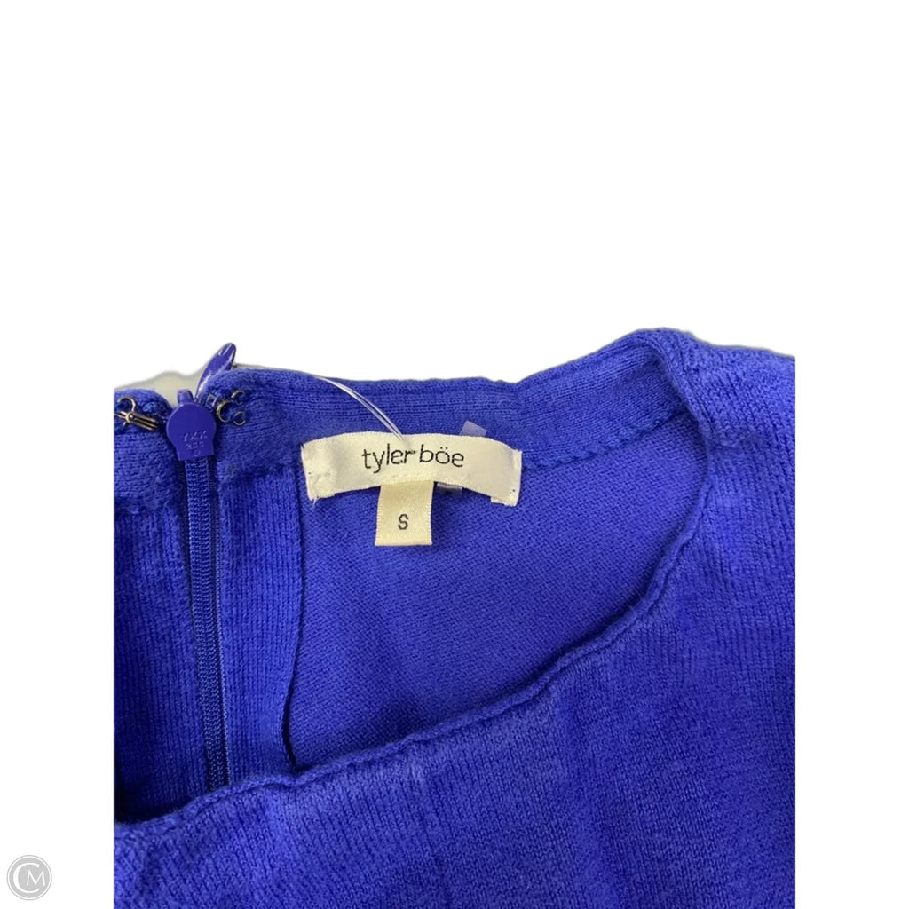 Dress Sweater By Tyler Boe In Blue, Size: S