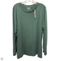 Top Long Sleeve By Chicos In Green, Size: 1x