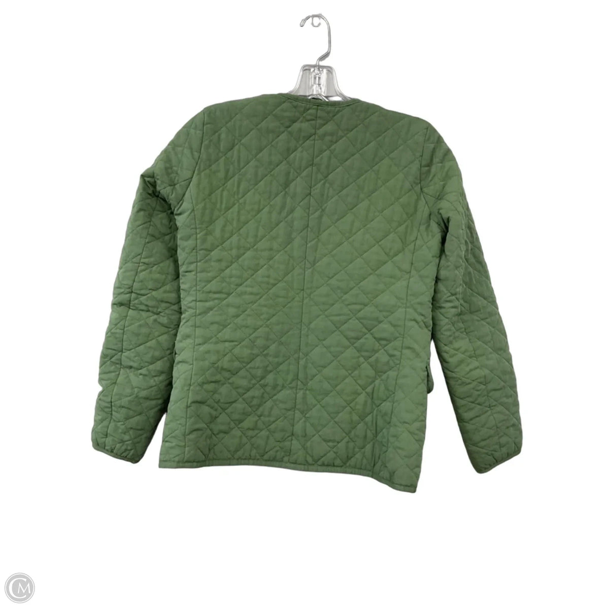 Jacket Puffer & Quilted By J. Crew In Green, Size: 0p