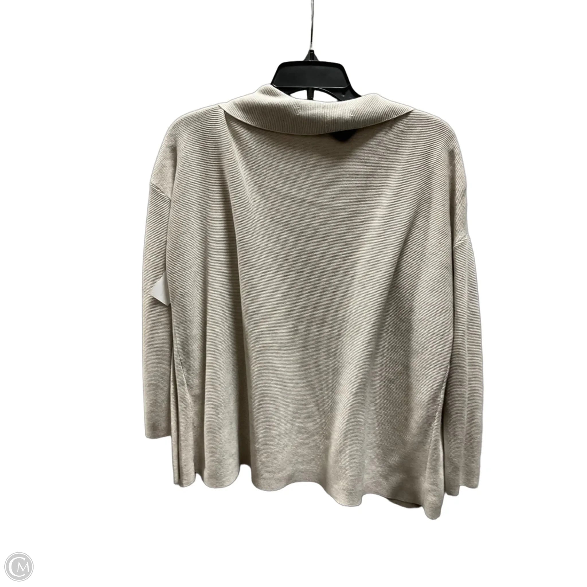 Cardigan By Eileen Fisher In Cream, Size: L