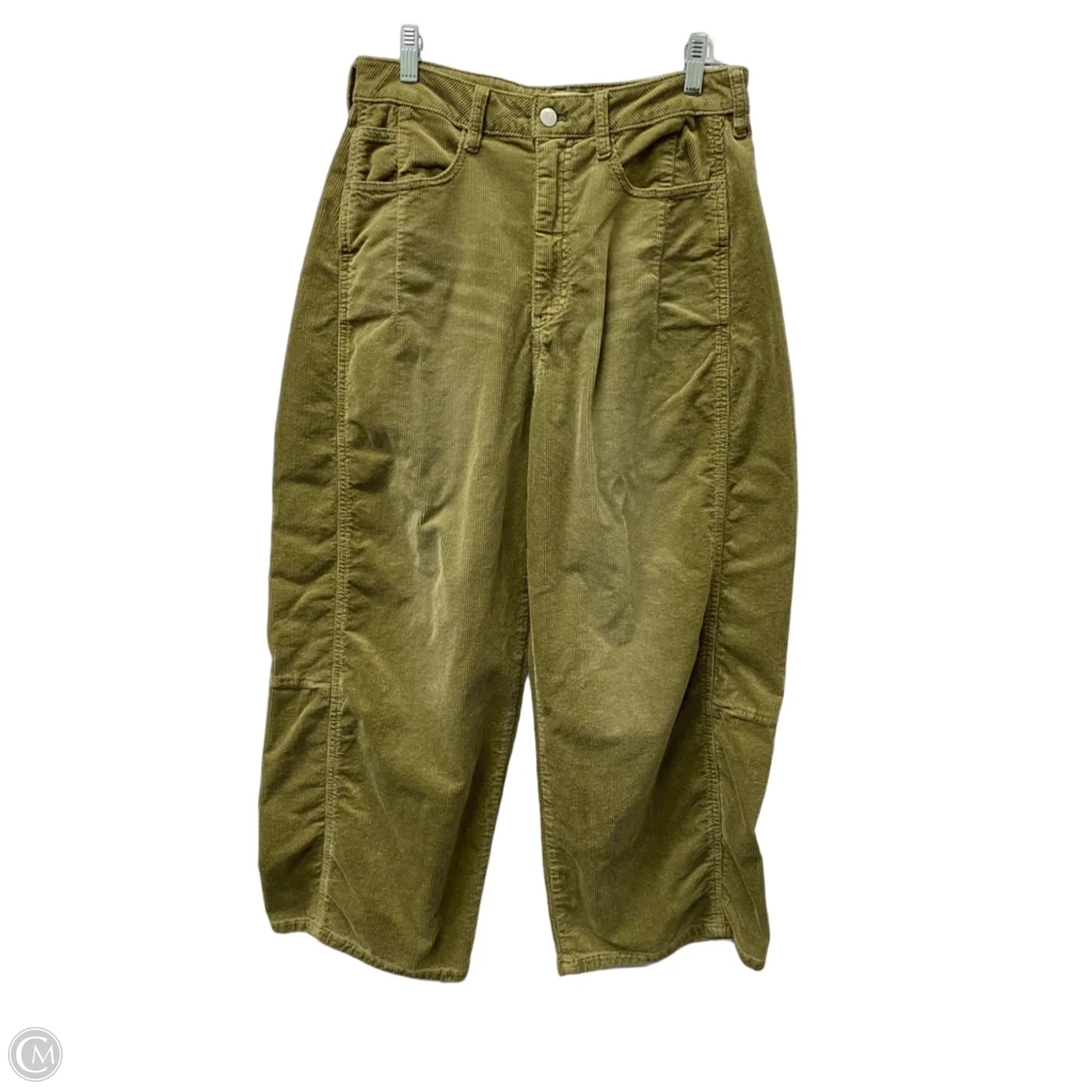 Pants Corduroy By Pilcro In Green, Size: 6