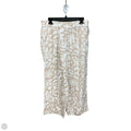 Pants Linen By Lou And Grey In Tan & White, Size: 8