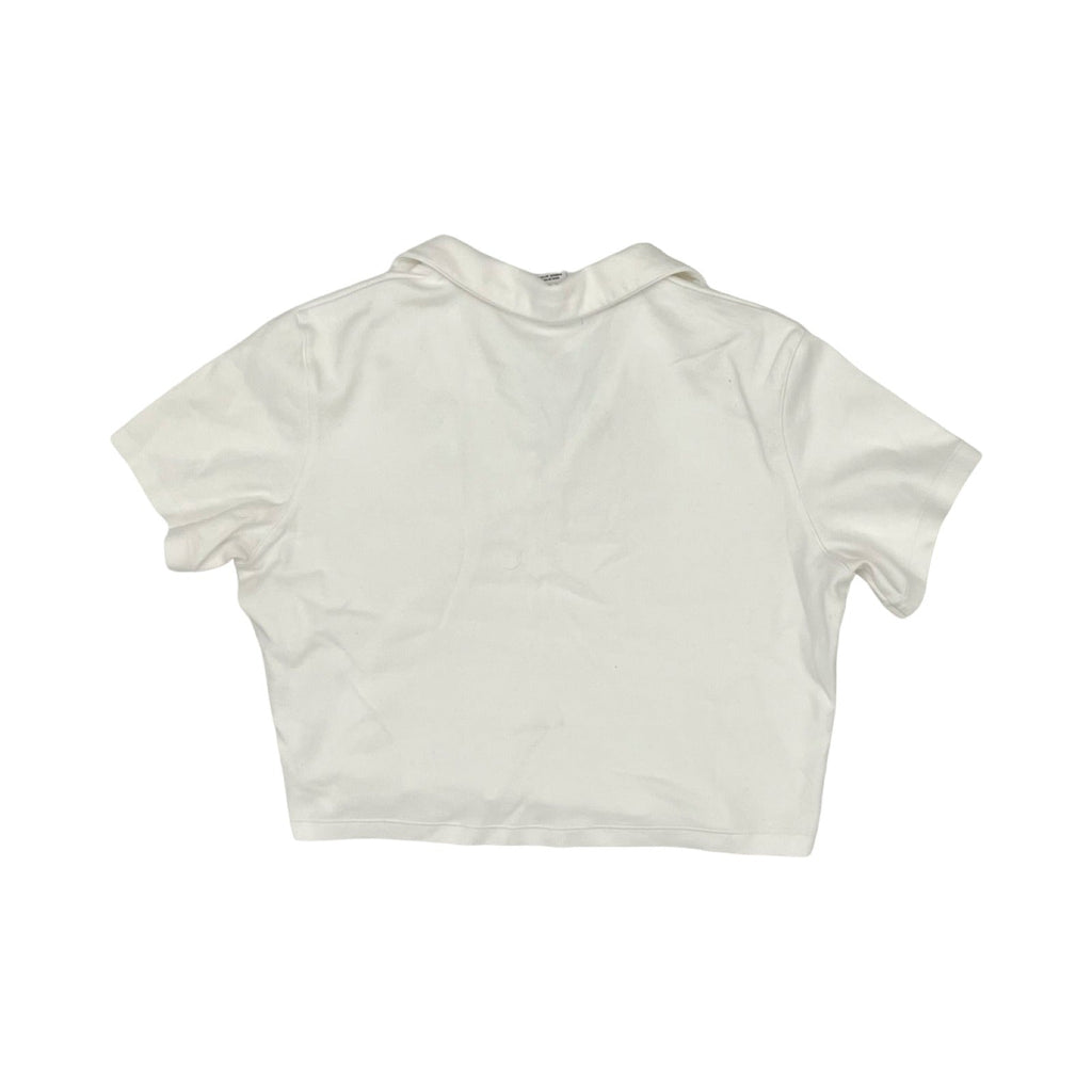 Athletic Top Ss By Nike Apparel In White, Size:Xl