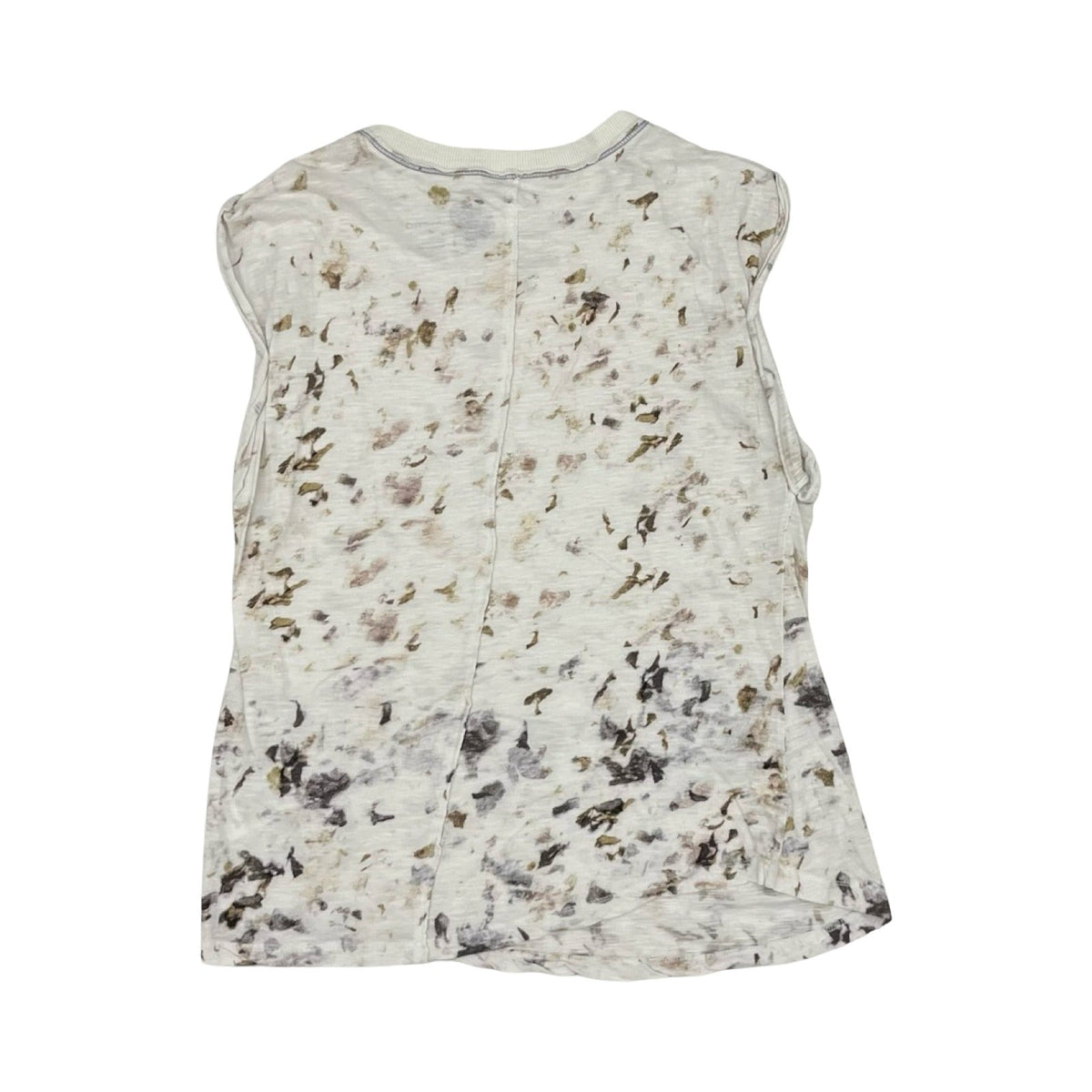 Top Ss By Pilcro In Brown & Cream, Size:M