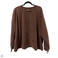 Athletic Sweatshirt Crewneck By Tek Gear In Brown, Size: 3x