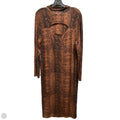 Dress Party Midi By Bar Iii In Snakeskin Print, Size: 1x