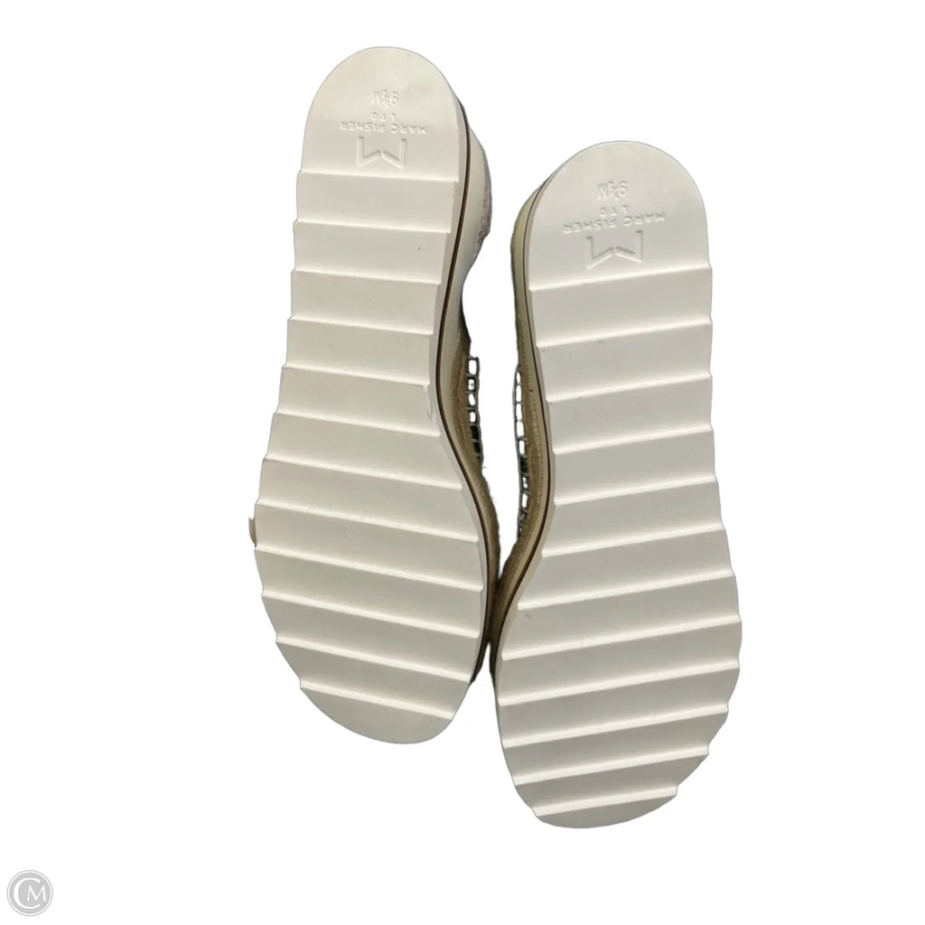 Sandals Heels Platform By Marc Fisher In Black, Size: 9.5