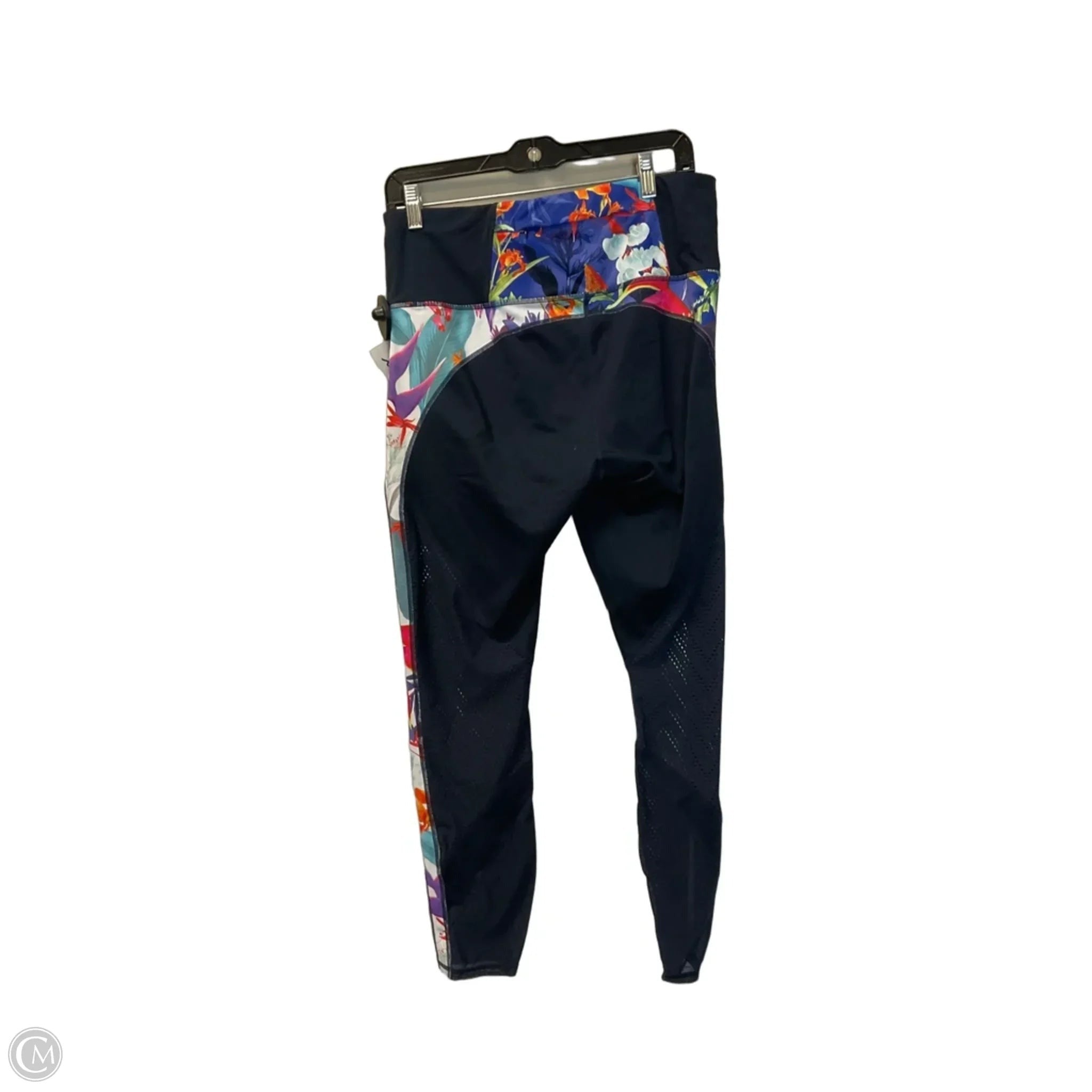 Athletic Leggings By Athleta In Blue, Size: L