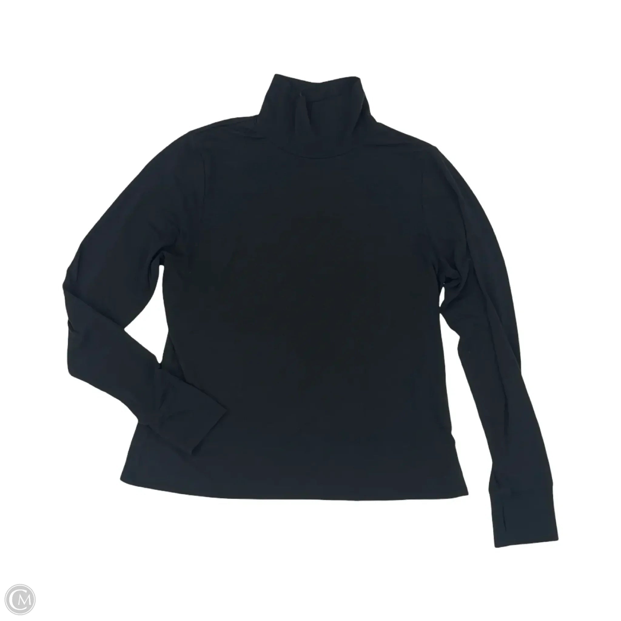 Top Long Sleeve By Gapfit In Black, Size: L