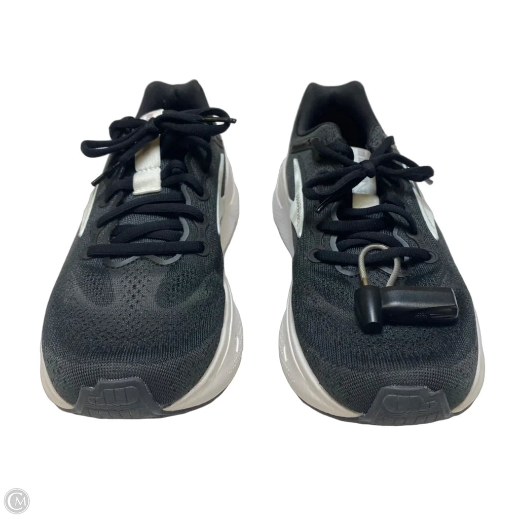 Shoes Athletic By Brooks In Black & White, Size: 8