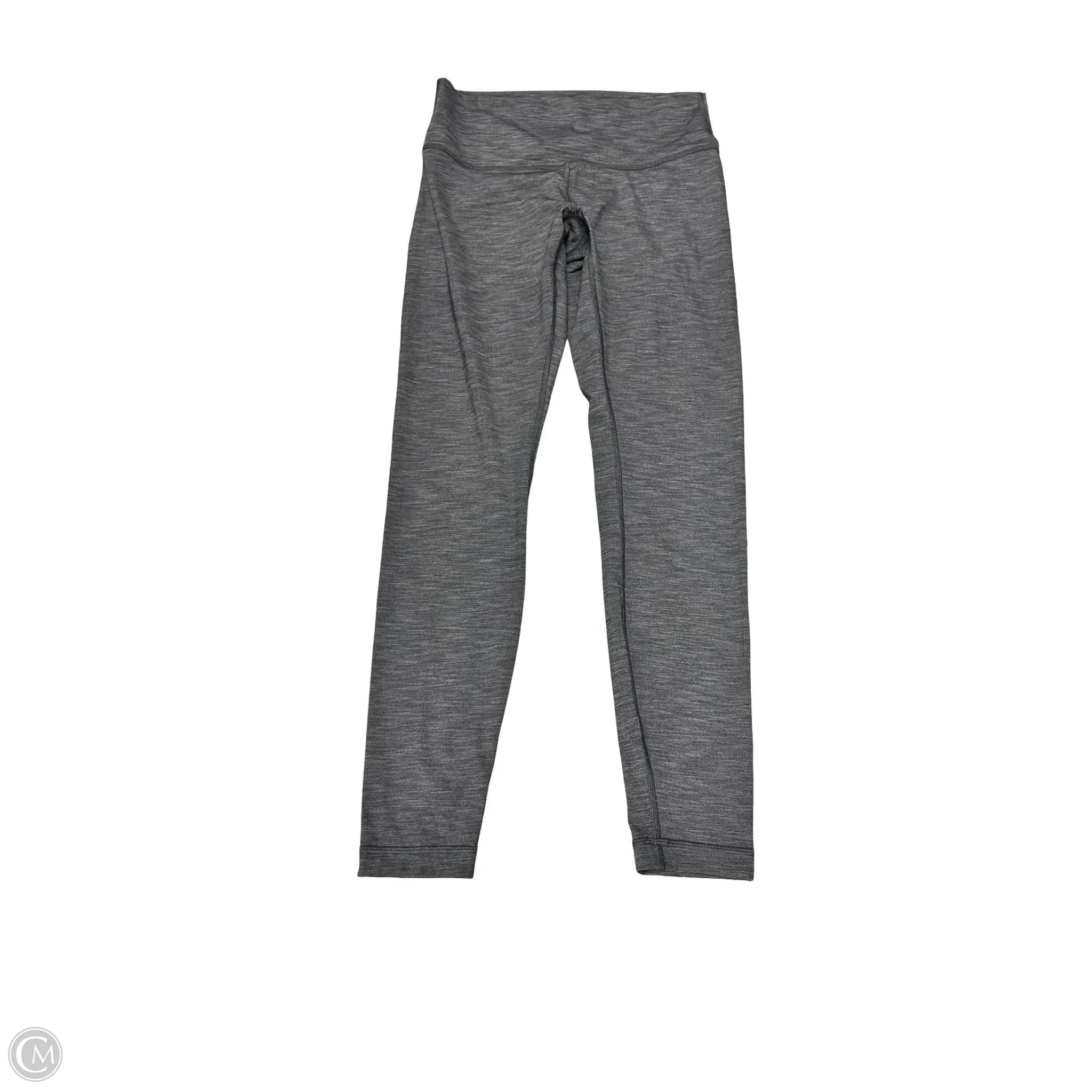 Athletic Leggings By Lululemon In Grey, Size: 8