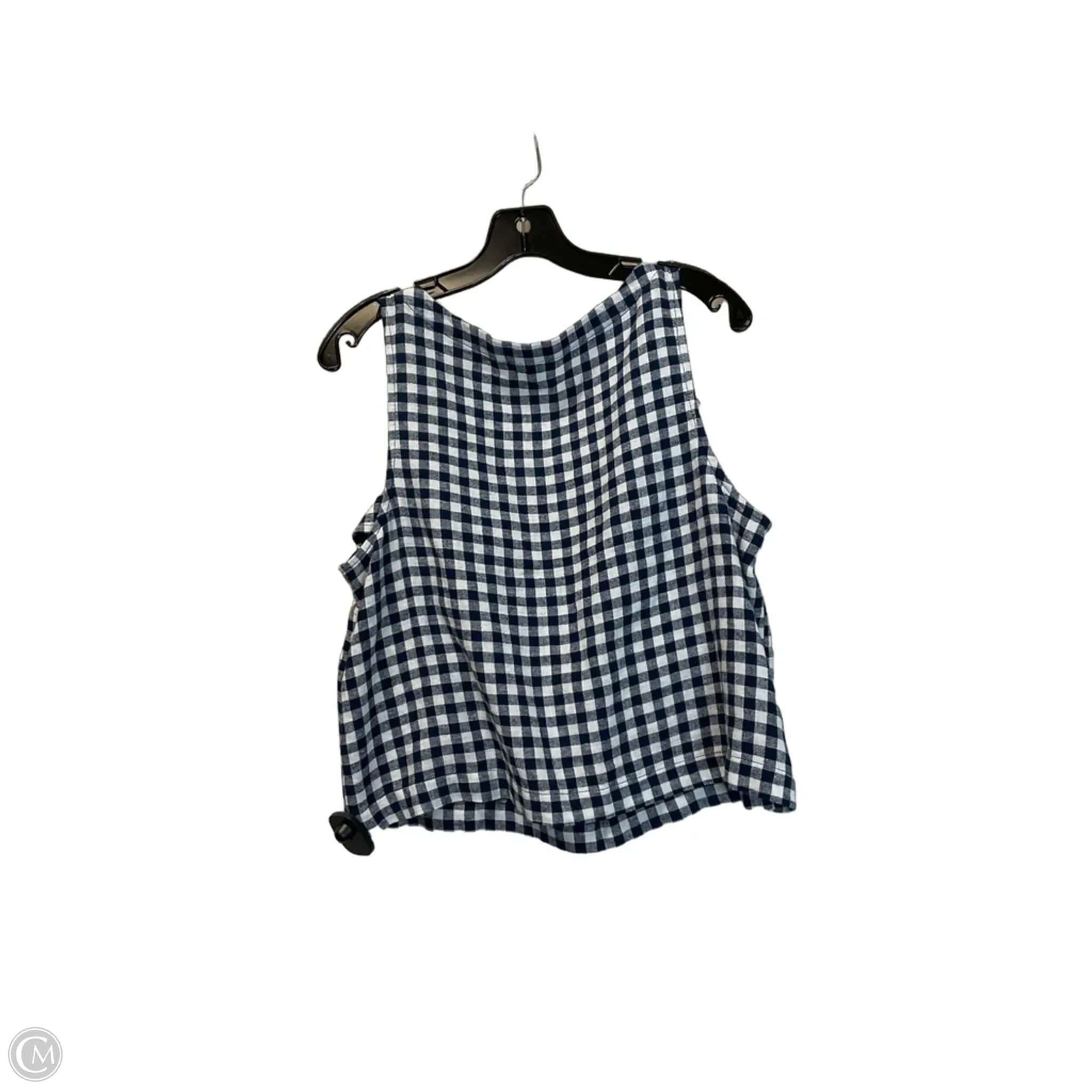 Top Sleeveless By Old Navy In Blue, Size: L