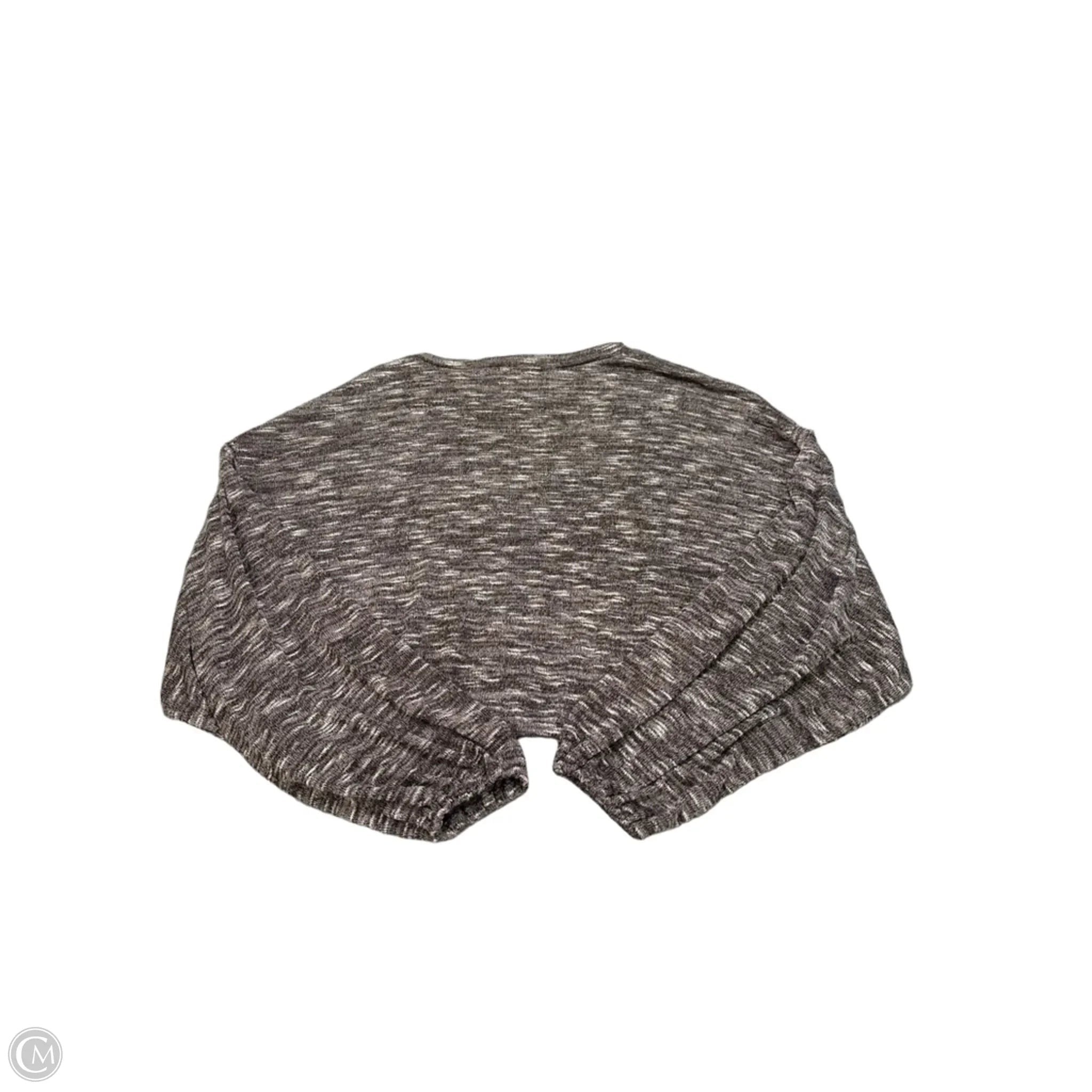 Top Long Sleeve By Altard State In Brown & Cream, Size: L