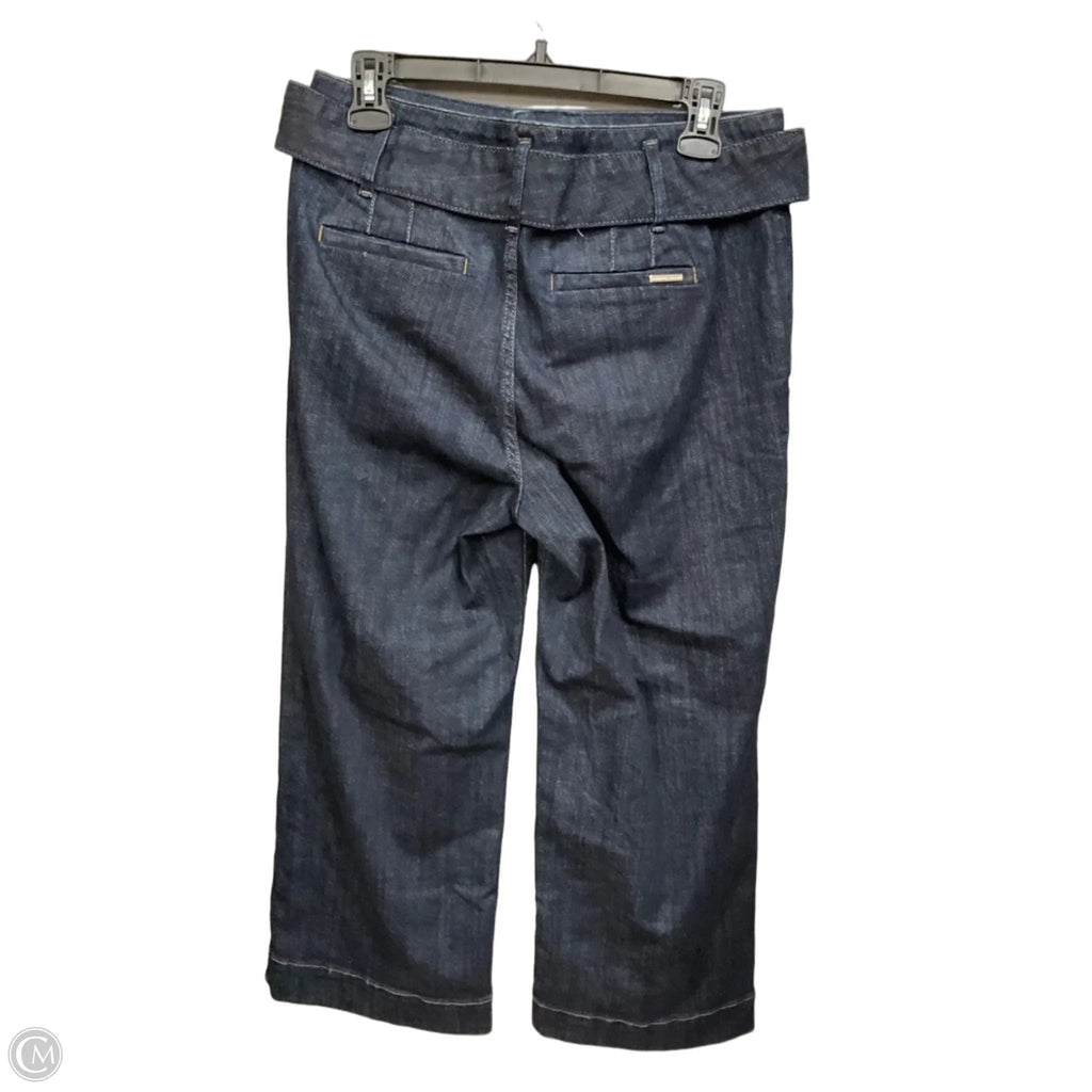 Jeans Wide Leg By White House Black Market In Blue Denim, Size: 10