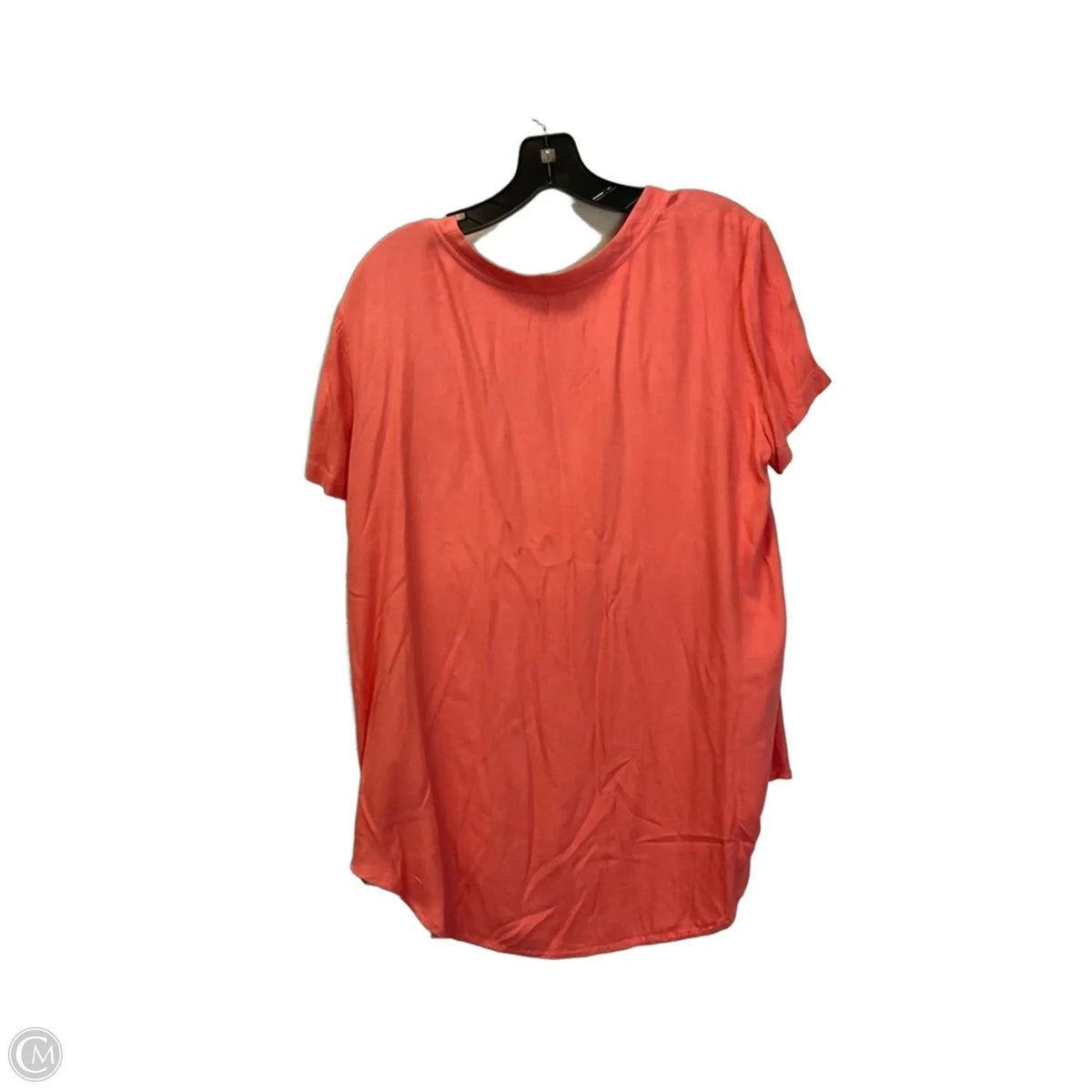Top Short Sleeve Basic By Beachlunchlounge In Pink, Size: L