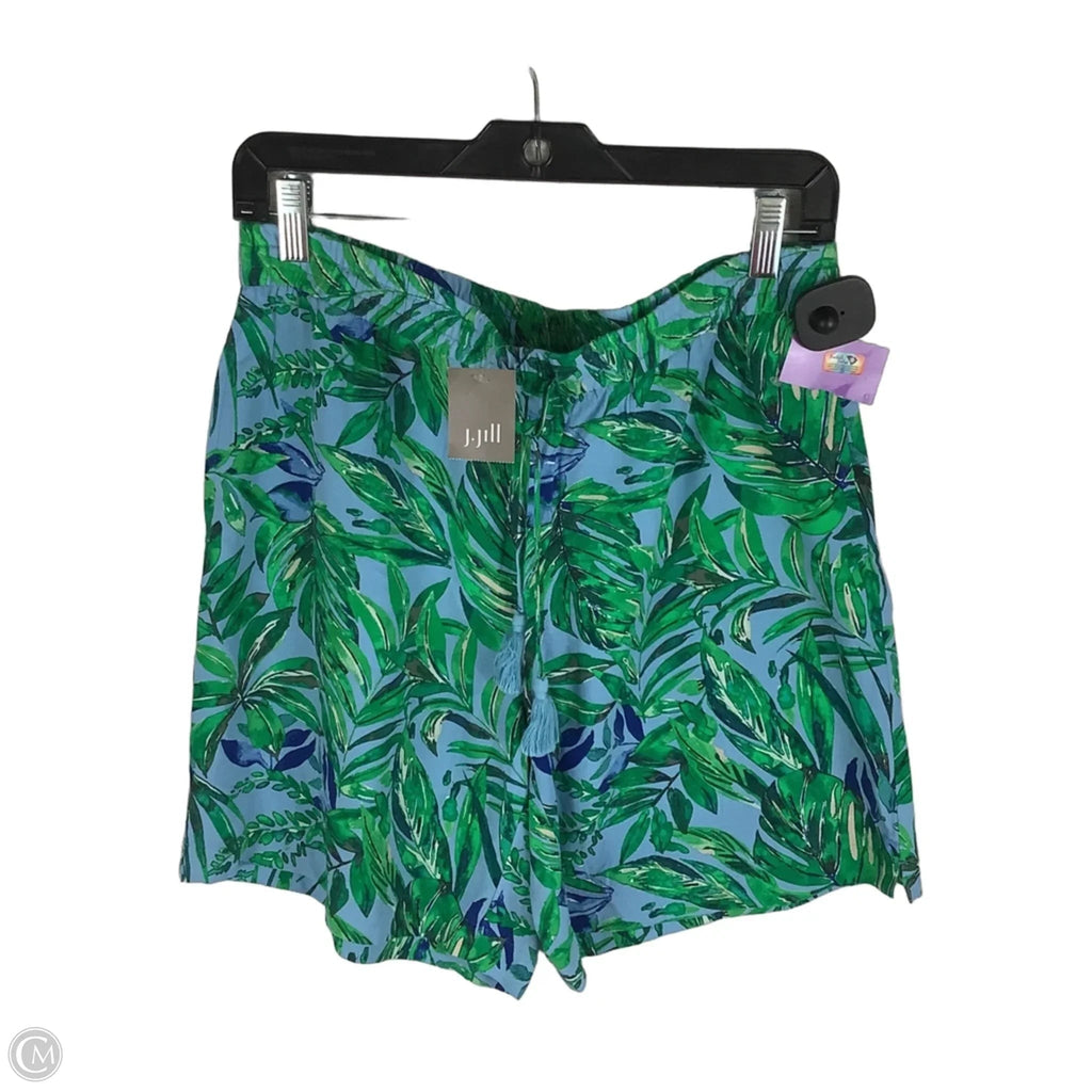 Shorts By J. Jill In Blue & Green, Size: S