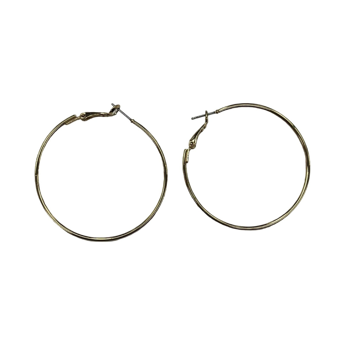 Earrings Hoop By Clothes Mentor In Gold