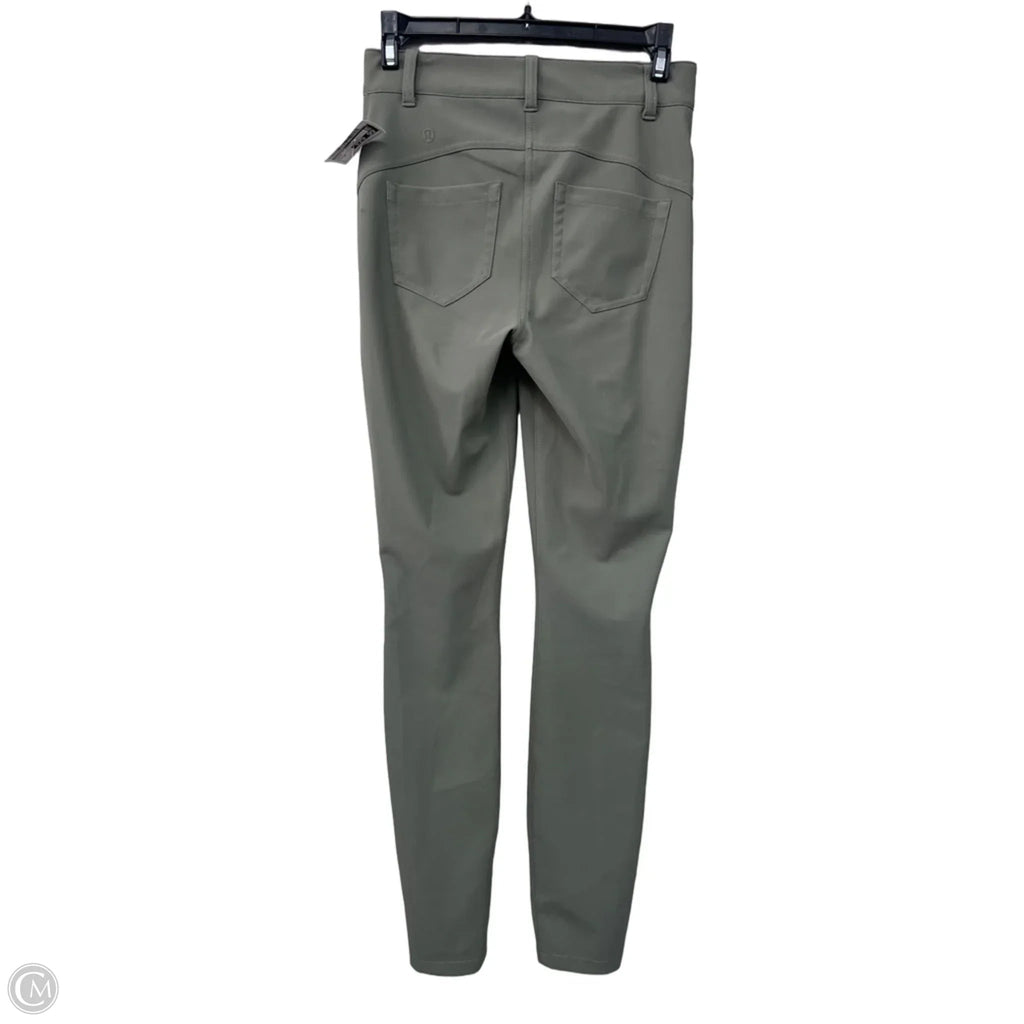 Athletic Pants By Lululemon In Green, Size: 0