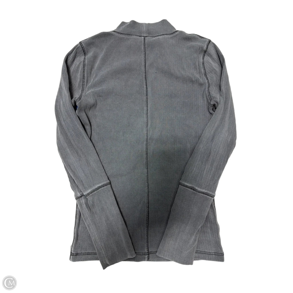 Top Long Sleeve By Free People In Grey, Size: M
