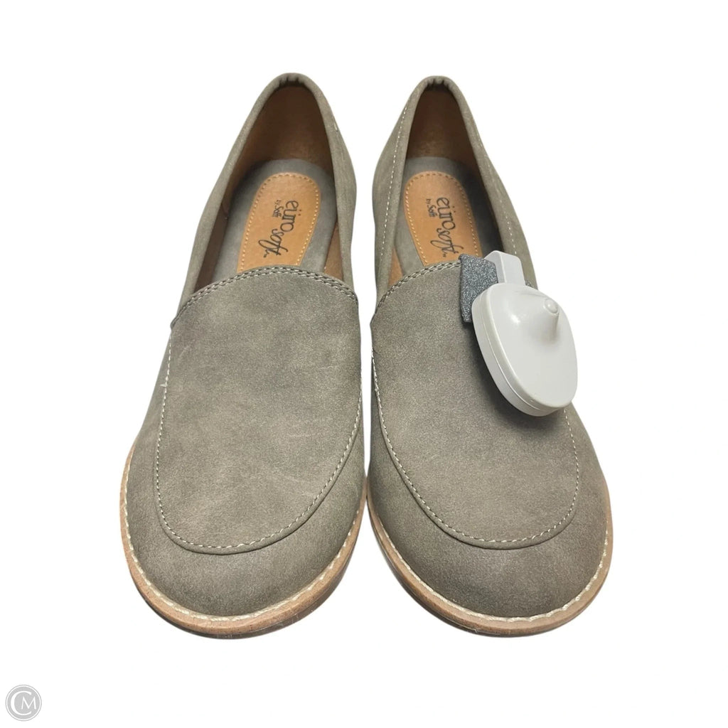 Shoes Heels Block By Sofft In Taupe, Size: 7.5