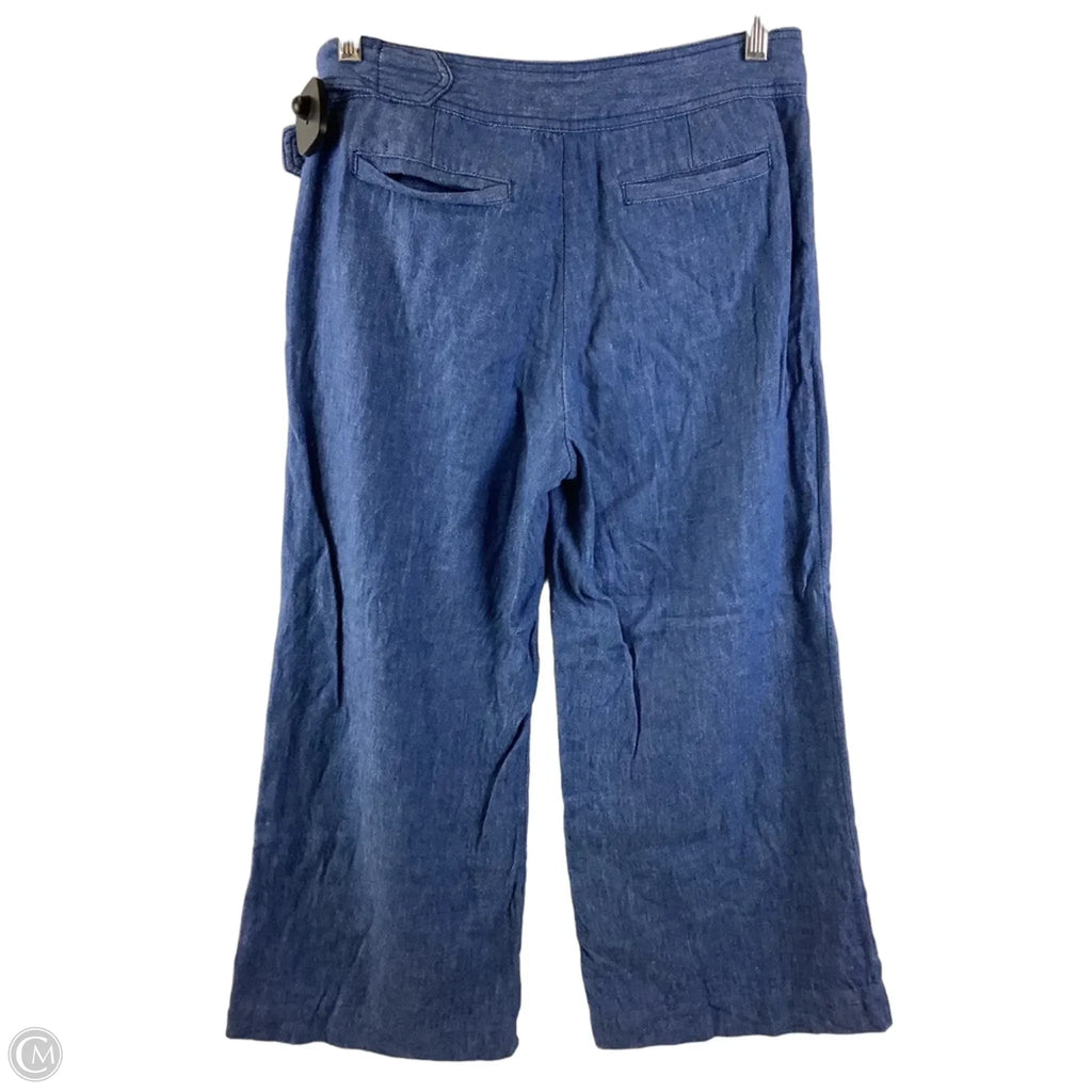 Pants Wide Leg By Elevenses In Blue, Size: 4