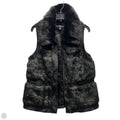 Vest Faux Fur & Sherpa By Clothes Mentor In Black, Size: M