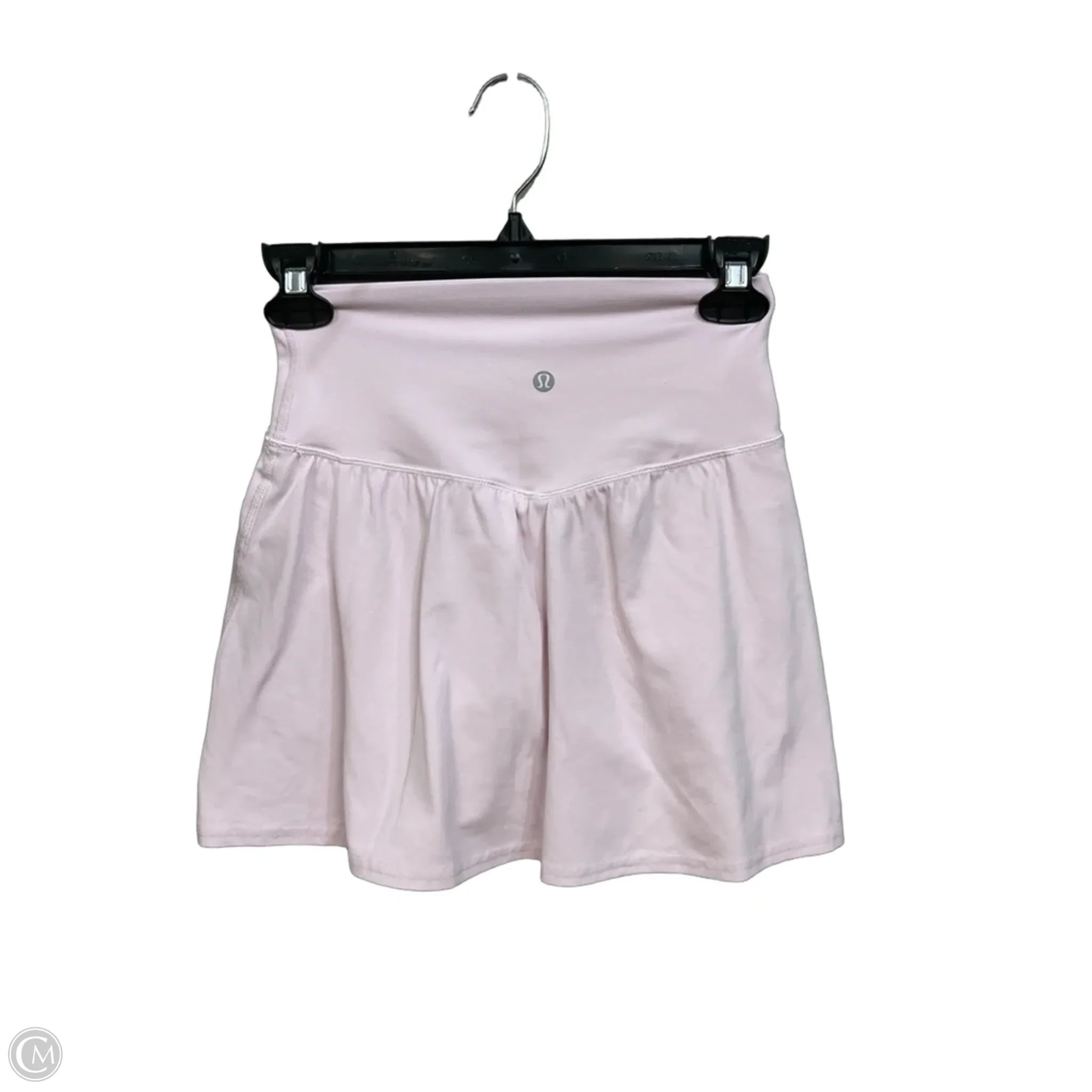 Athletic Skort By Lululemon In Pink, Size: S