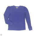 Top Long Sleeve By Loft In Purple, Size: Xs