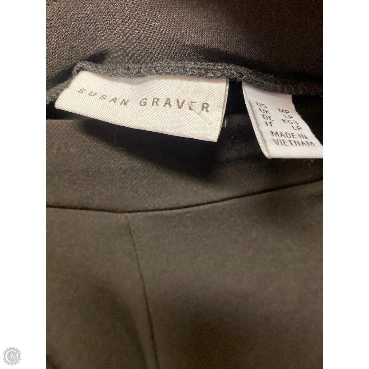 Pants Leggings By Susan Graver In Black, Size: Lp