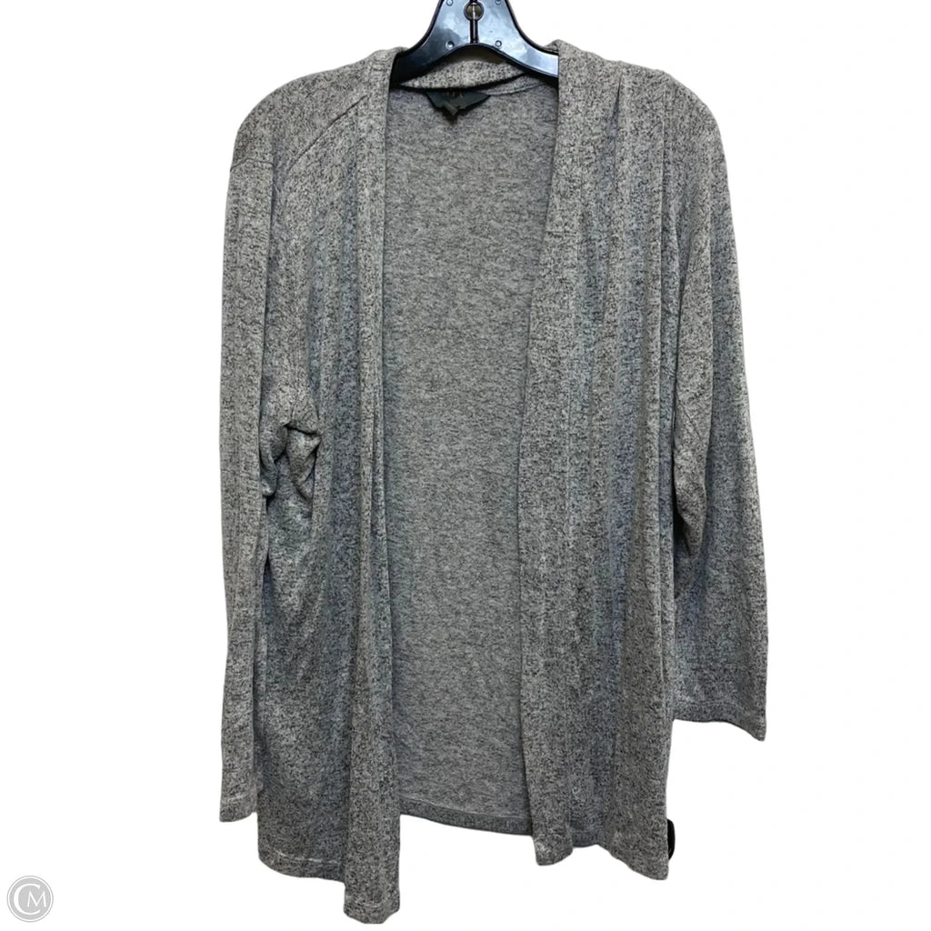 Cardigan By 41 Hawthorn In Grey, Size: 2x