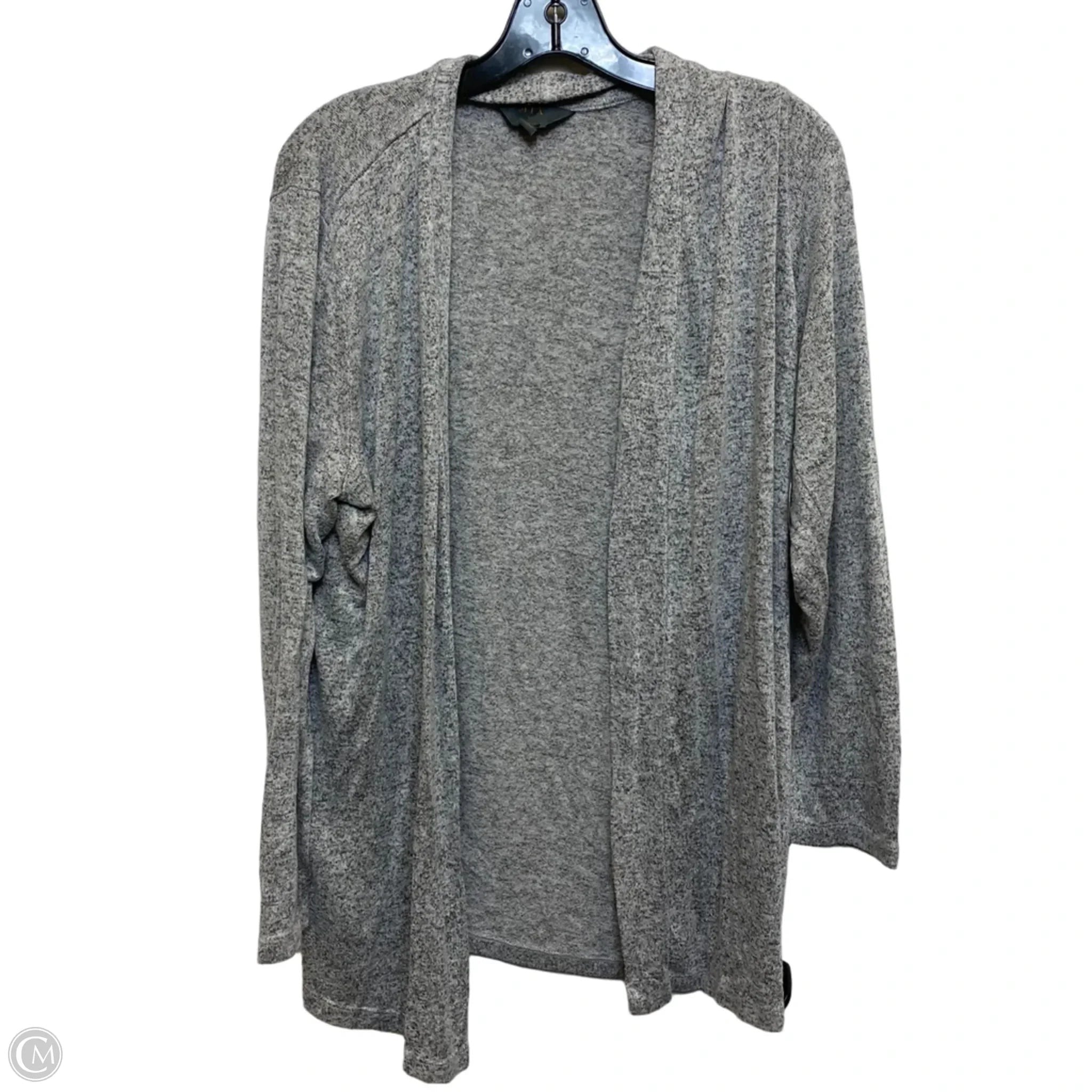 Cardigan By 41 Hawthorn In Grey, Size: 2x