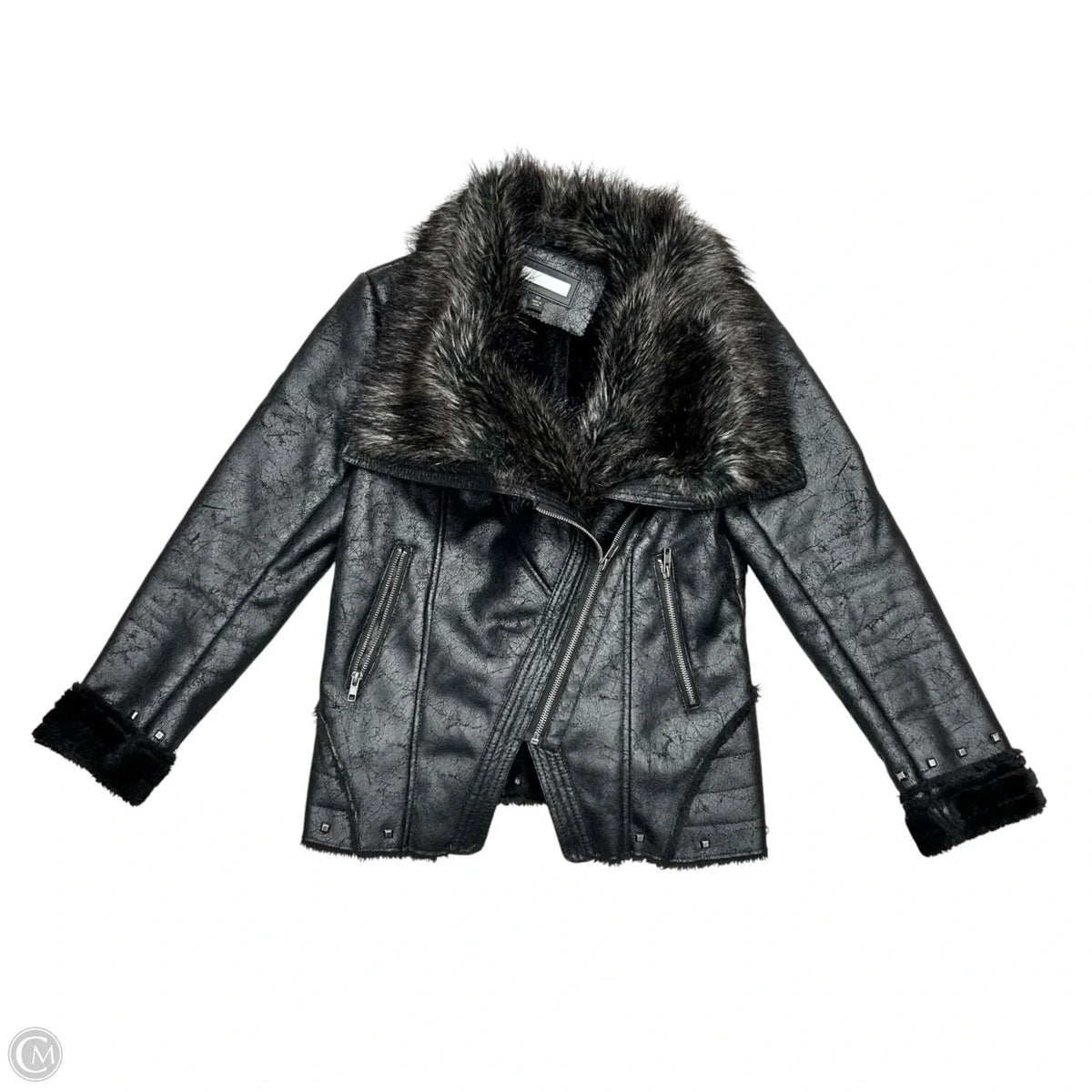 Coat Other By Black Rivet In Black, Size: Xs