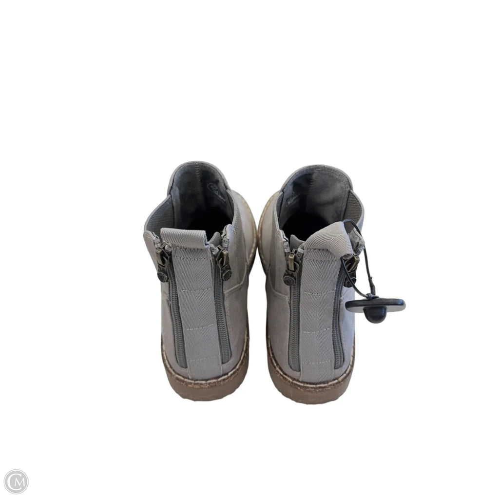 Boots Ankle Flats By Blowfish In Grey, Size: 10