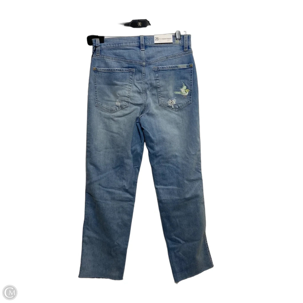 Jeans Designer By 7 For All Mankind In Blue Denim, Size: 6