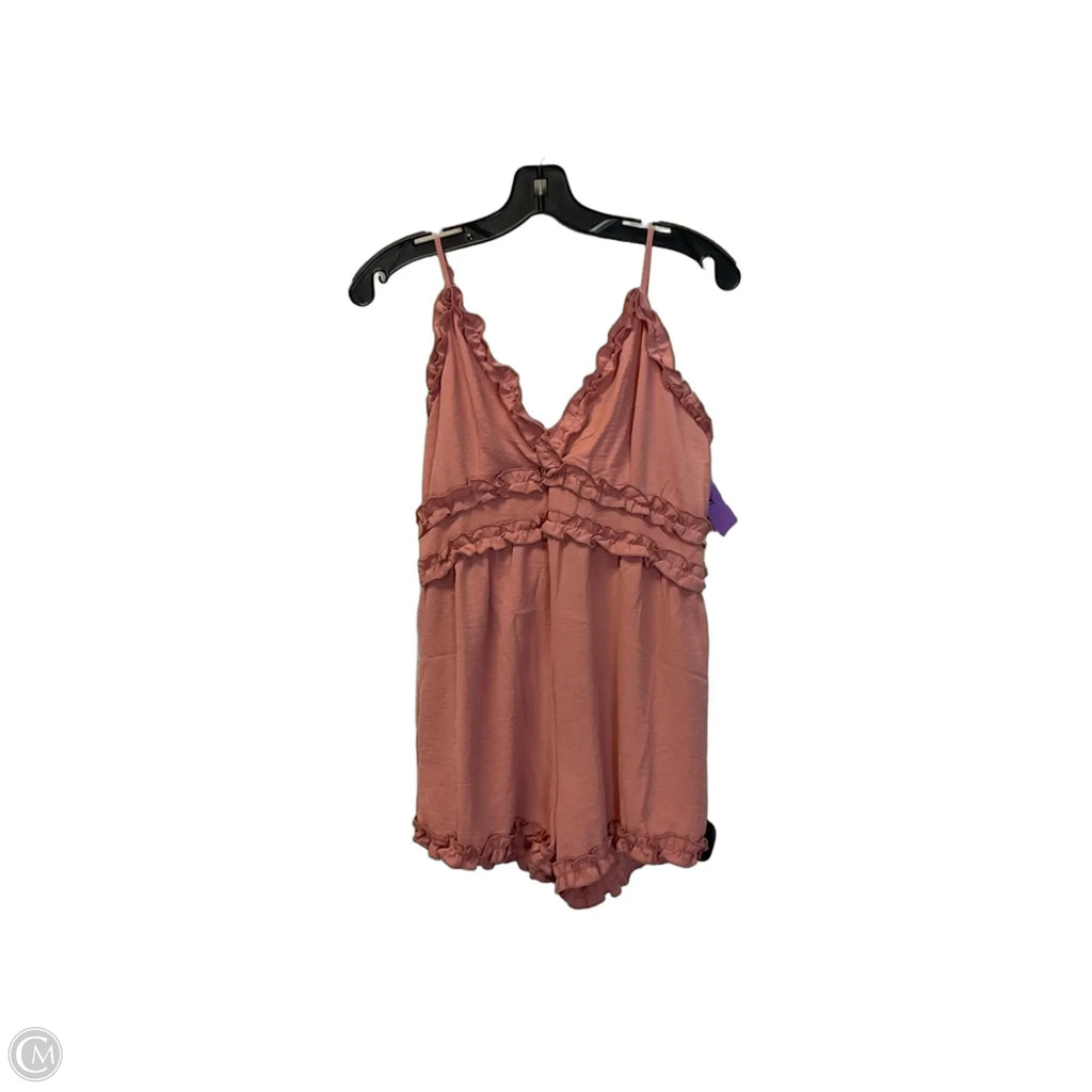 Romper By Iris In Pink, Size: M