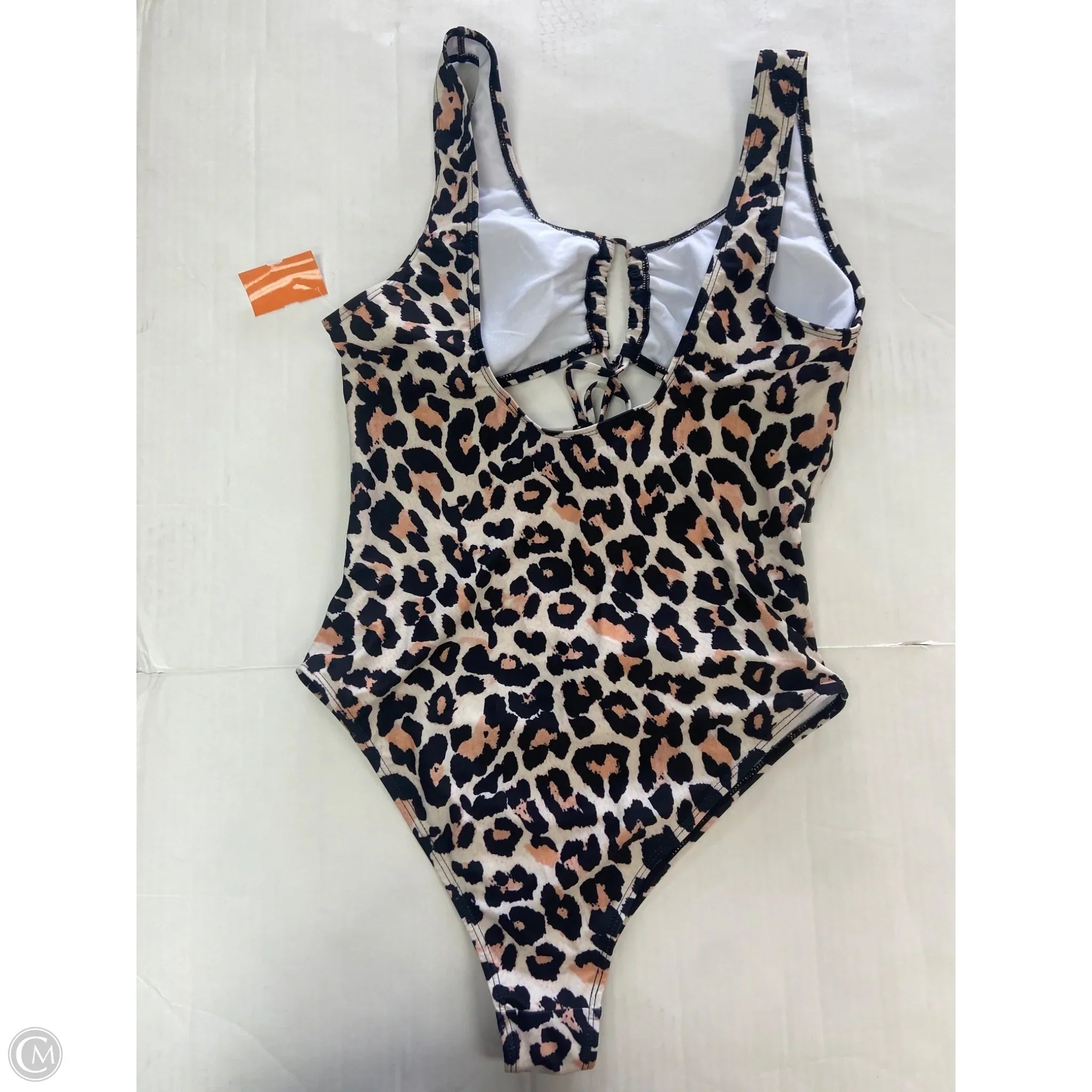 Swimsuit By Clothes Mentor In Animal Print, Size: L