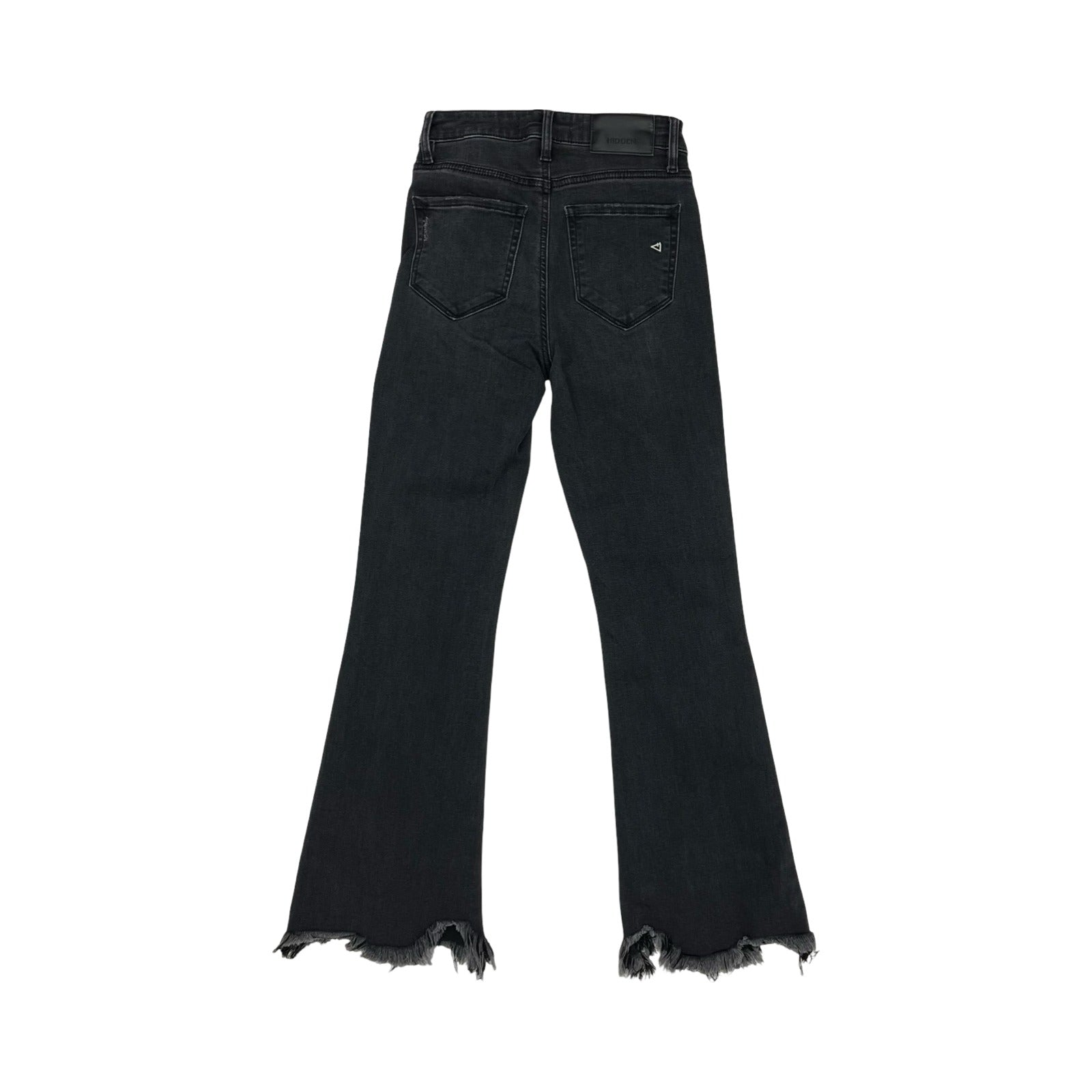 Jeans Flared By Hidden In Black Denim, Size:0