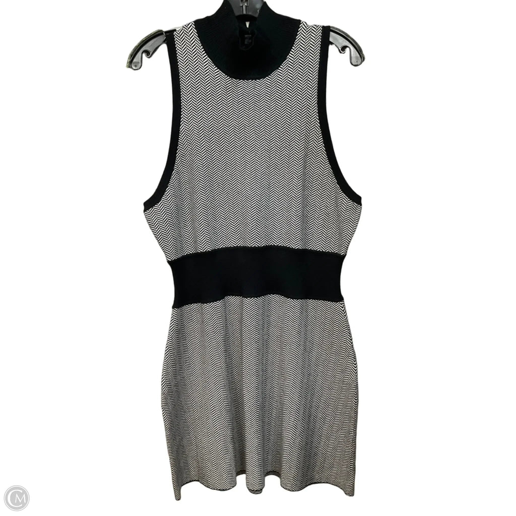 Dress Casual Short By Cma In Black & White, Size: Xl