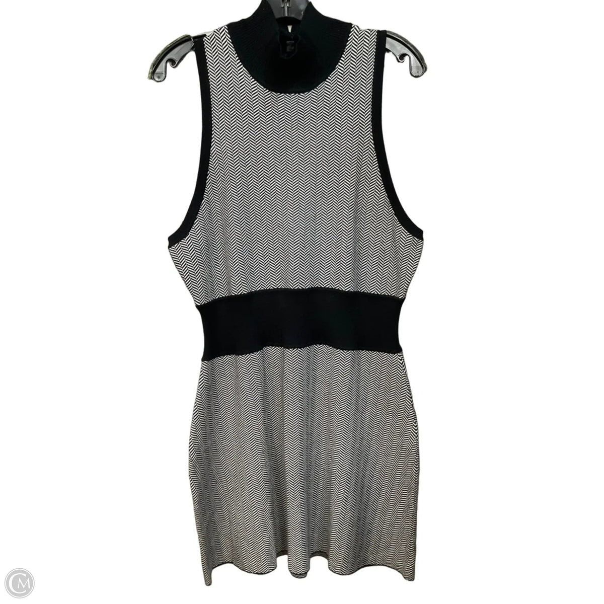 Dress Casual Short By Cma In Black & White, Size: Xl