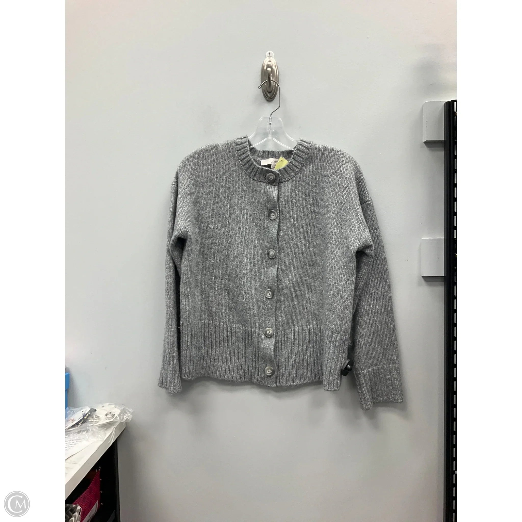 Sweater By Loft In Grey, Size: Xs