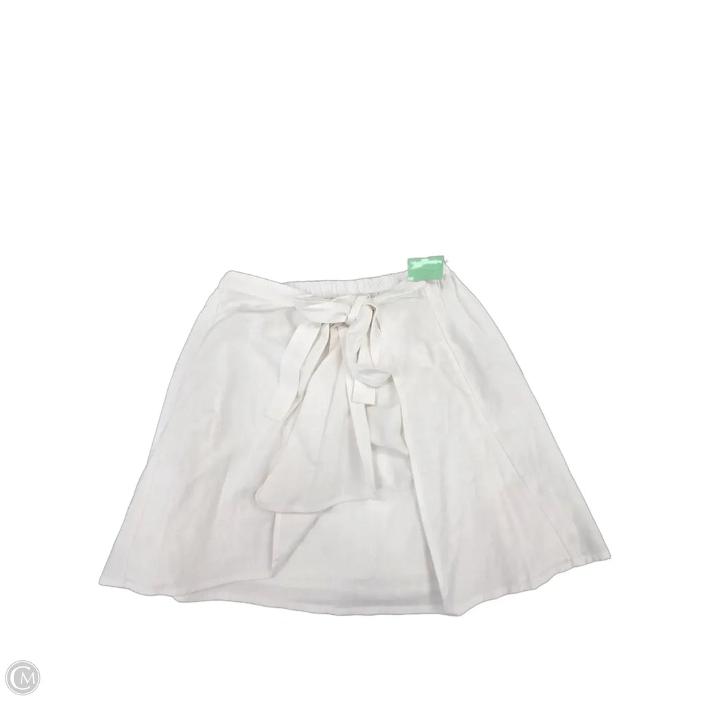 Skirt Mini & Short By A New Day In White, Size: Xl